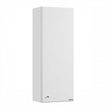 Шкаф СИМПЛ 30, подвесной, правый, одностворчатый, белый