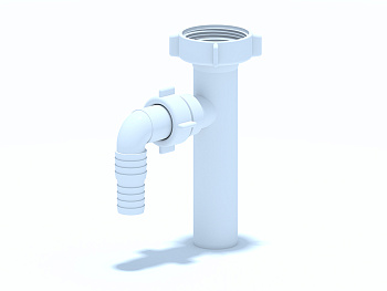 Отвод ст. маш. 1 1/2"*32, ANI PLAST