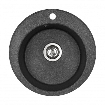 Мойка кухонная ШЕЛЛИ 50, круглая, графит