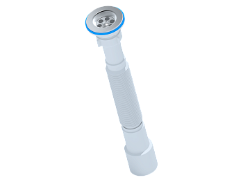 Сифон гофрированный 1 1/4"*40/50, ANI PLAST