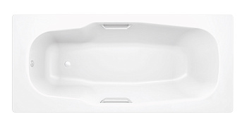 Ванна стальная BLB ATLANTICA B80A с отверстиями для ручек 1800х800 мм (B80AS2001 handles)