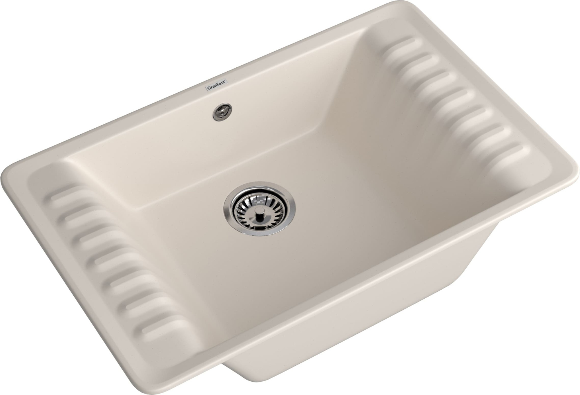 GranFest QUARZ (GF-ZW71) Мойка для кухни 760*480мм (белый)