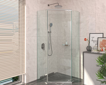 Душевой уголок BERGES SOLO T 1000х1000, BERGES