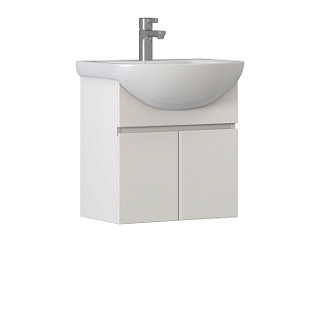 Тумба под раковину VIGO Wing 50 подвесная белый (tp.WIN.BAL.50.2D белый)