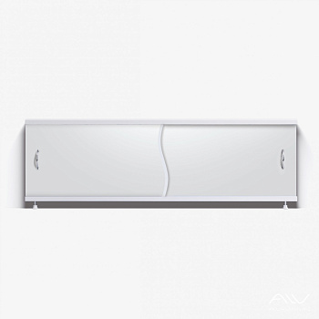 ПРЕМЬЕР Экран для ванны 170 см, полистирол, белый, ALAVANN