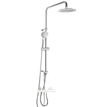 Душевая штанга с тропическим душем и душевым комплектом T20002RM240