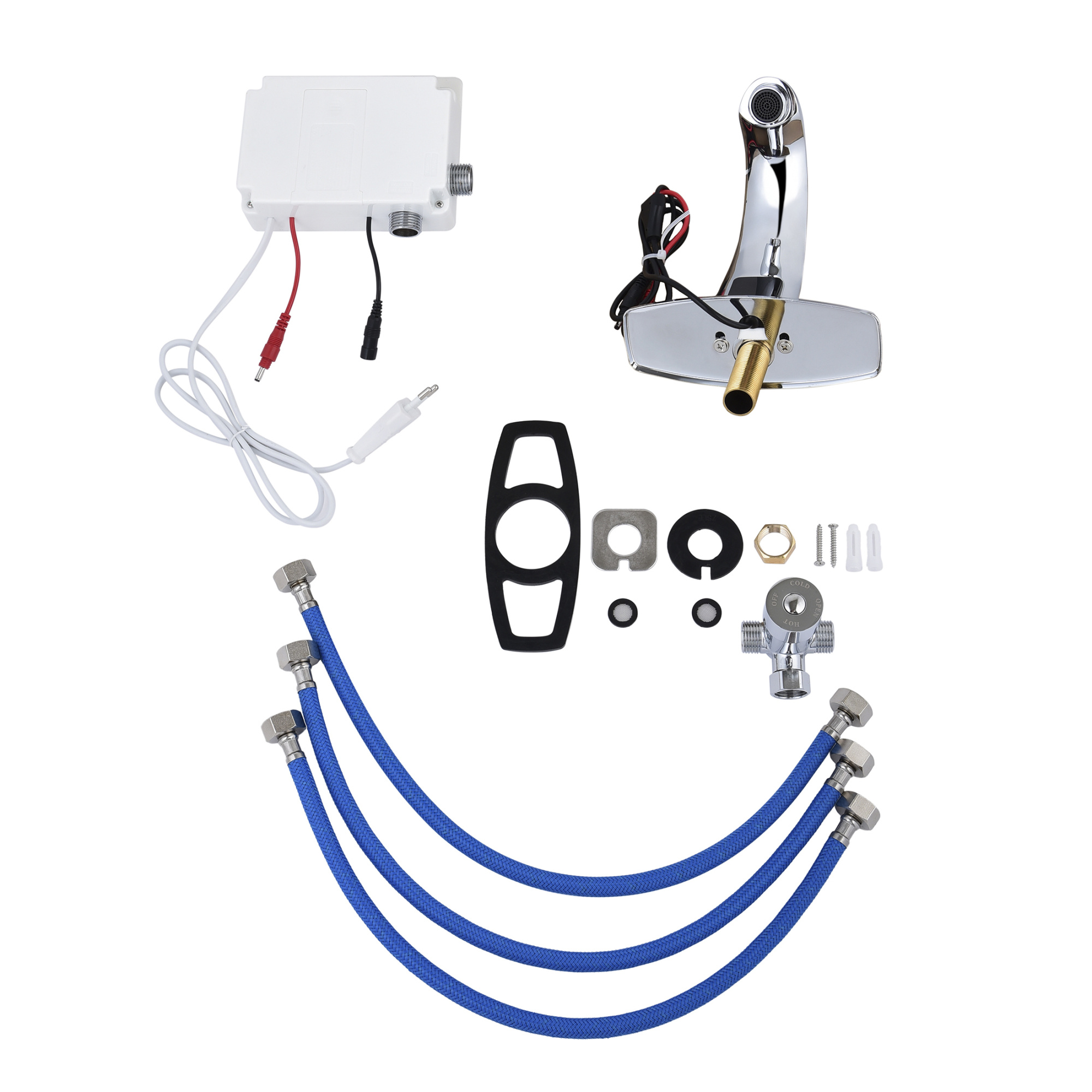 Смеситель для раковины СЛАВЕН Коттедж СЛ-ОД-С12 сенсорный хром