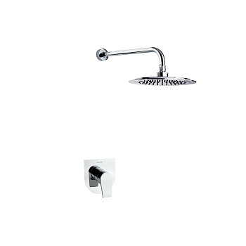 Встраиваемая душевая система с тропическим душем URBAN CHIC K2118012