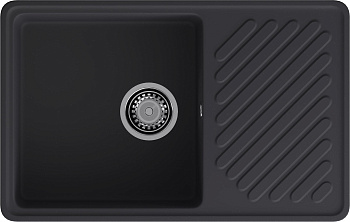 GranFest QUARZ (GF-ZL52) Мойка для кухни 760*480мм (черный)