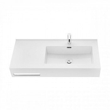 Раковина КВАДРО Про 100, правая