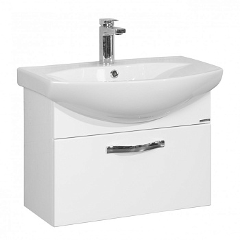 Тумба АРИЯ 65, подвесная, бел. (под раковину СМАЙЛ 65)