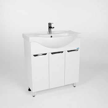 Тумба под раковину VIANT ЛИМА 80 напольная белый (VLIM80ER-T3ST)