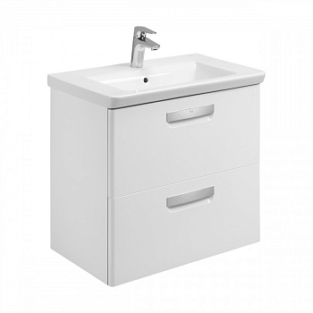 GAP Тумба под раковину GAP 70, белая матовая, ROCA