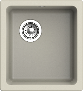 RIVELATO Мойка BERKANA 35 подст.монтаж 1-чаш 415*455 topazio арт.