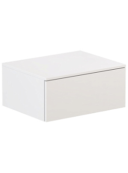 Тумба VELVEX Unit 600-0-1 навесная белый матовый