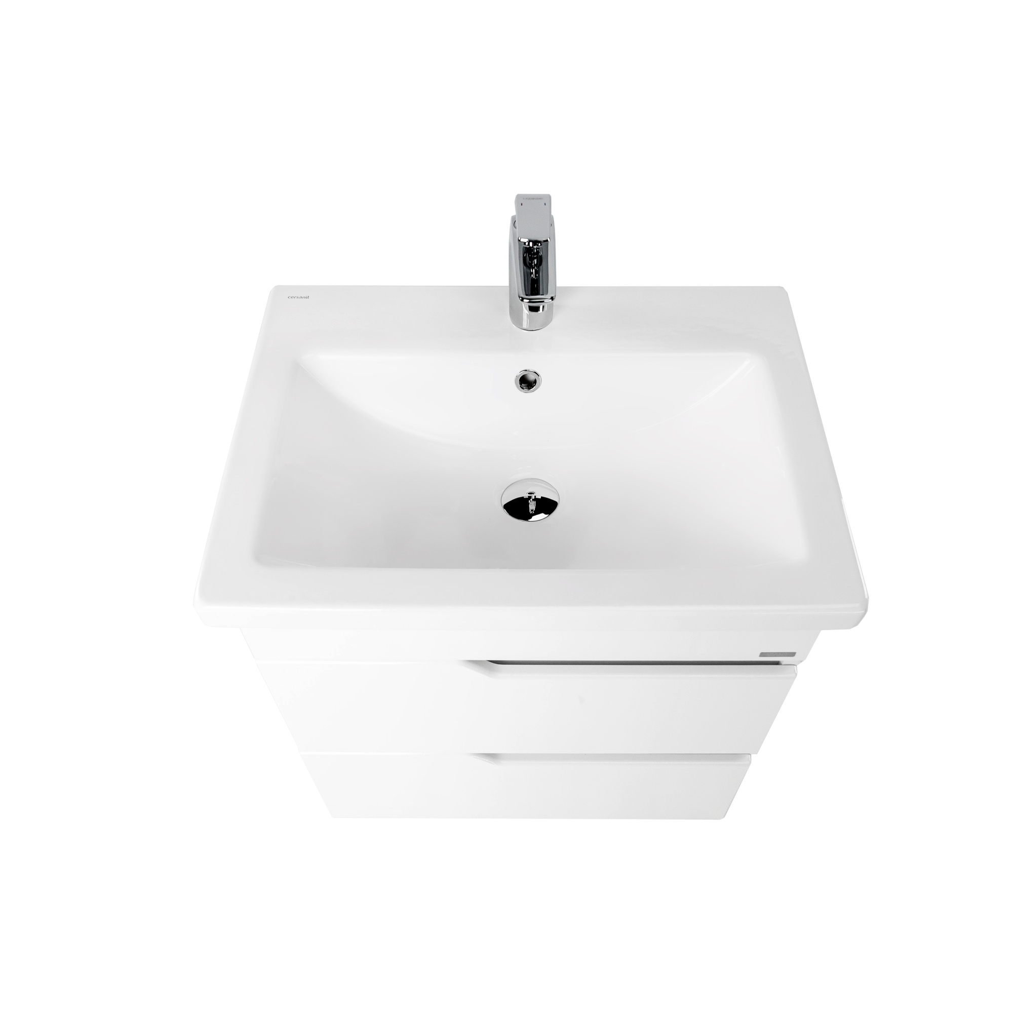 Тумба под раковину VIANT КУБА 60 подвесная белый (VKUB60CO-T2YP)