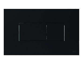 641015 Панель пневм. двойная KARISMA, пластик, черная, soft-touch, OLI