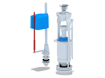 Набор с ниж. подв. 1/2 металлизир. кнопка  эконом, ANI PLAST