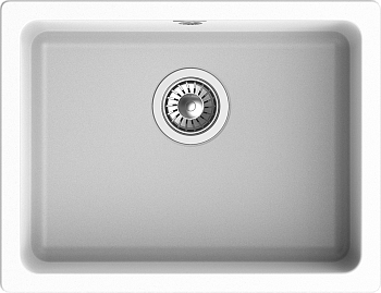 RIVELATO Мойка BERKANA 50 подст.монтаж 1-чаш 560*430 brina арт.