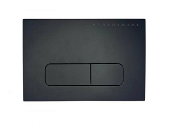 Панель смыва HYDROSMART 07811.N черная с прямоугольными клавишами