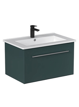 Тумба под раковину VELVEX Posse 750-0-1 (Оскар) навесная верде