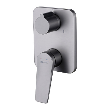 Bronx Смеситель для раковины,  встр.,р/ОД графит, LM, LM3728GM